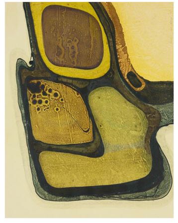 Abstract Composition in Yellows and Browns