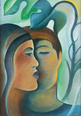 Polynesian Couple