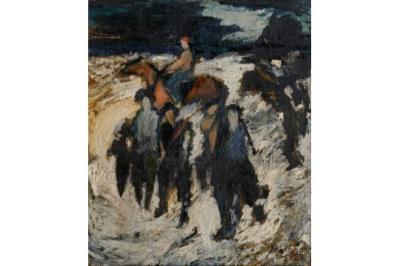 Rider on the Beach