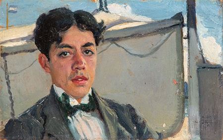 On board the Plata. From my trip to Buenos Aires. 1910