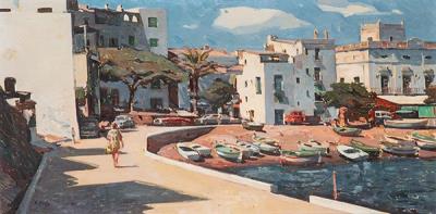Cadaqués by Ramon Roca Ricart - Auction record, sale price, and art valuation. Compare with similar artists and explore comparable artworks.