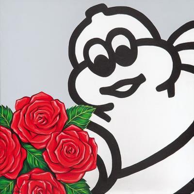 Michelin and roses