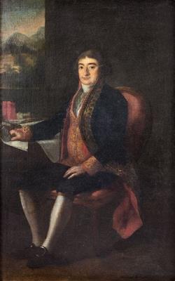 Portrait of Francisco Cabarrús, Viscount of Rambouillet and 1st Count of Cabarrús