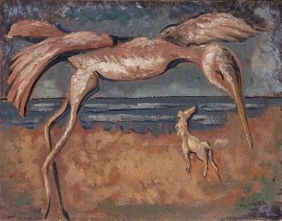 Pajarraco on horseback by Jose Moreno Villa - Auction record, sale price, and art valuation. Compare with similar artists and explore comparable artworks.