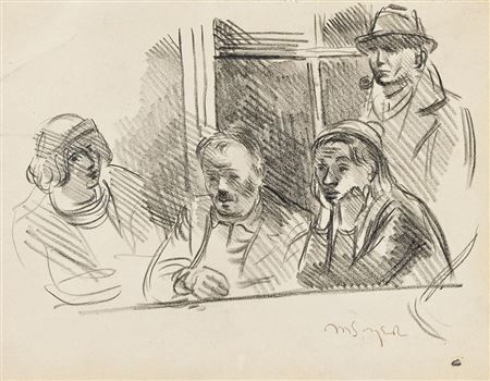 An Artists' Meeting, and The Discussion, (Pair)