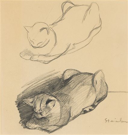 Deux chats.