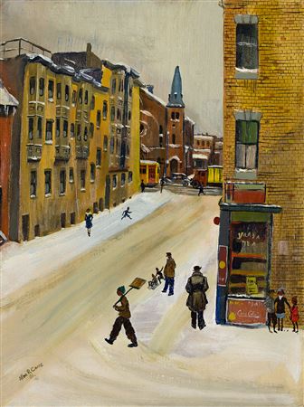 Winter Scene from My Window