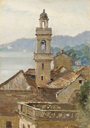 A Church at Rapallo, Italy 1933