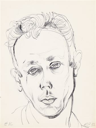 Portrait of EK (Ellsworth Kelly) * Randy 2
