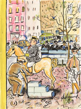 Horseback in Central Park cover proposal