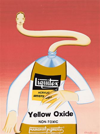 Liquitex acrylic paint tube