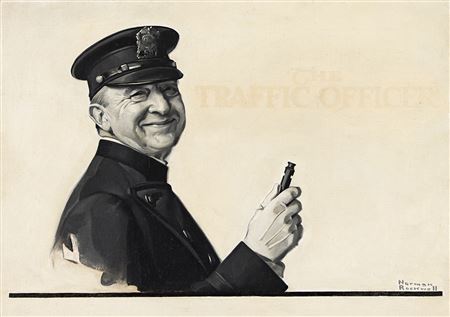"I see 'em bumped every day." / The Traffic Officer