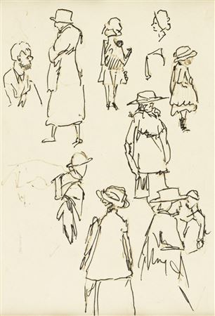 Sheet of Figure Studies
