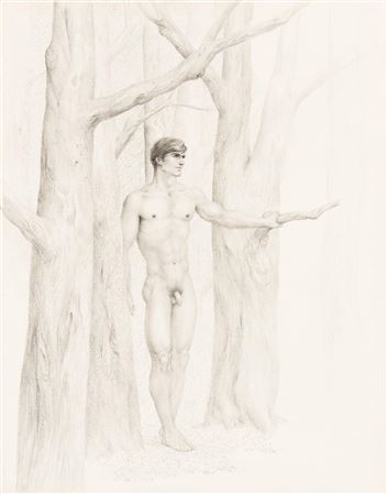 Untitled (Three Nude Drawings)