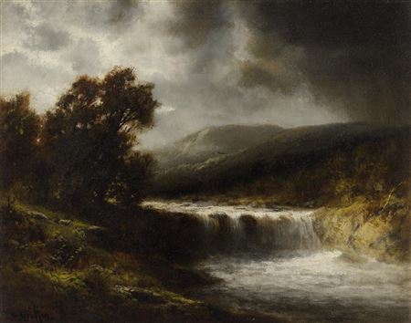 Dappled Light on the Rapids