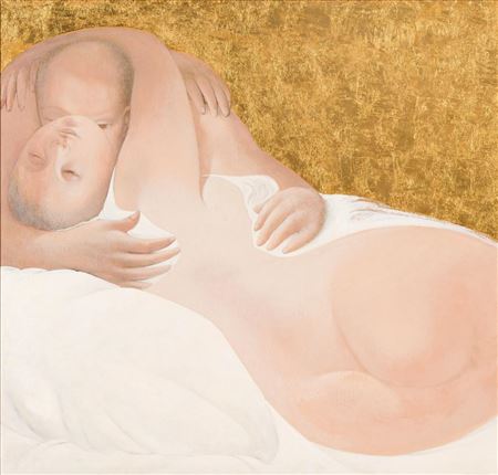 Embrace (Two Lovers) by William Christopher - Auction record, sale price, and art valuation. Compare with similar artists and explore comparable artworks.