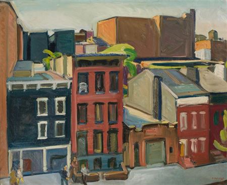 Row of Tenement Buildings