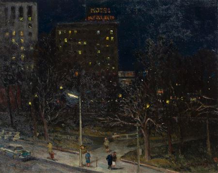 Untitled (Hotel Empire, from Broadway)