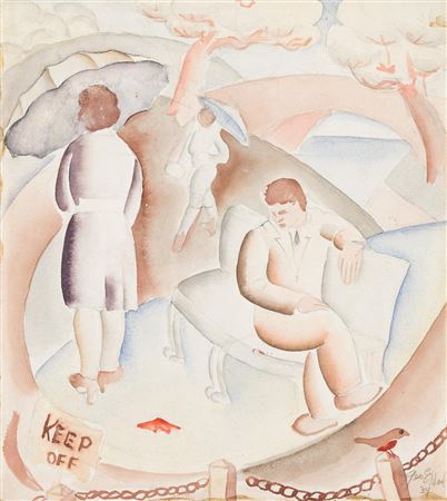 Untitled (Park Scene)