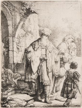 Abraham Casting Out Hagar and Ishmael