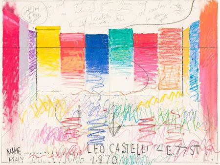 Study for "Horizon Home Sweet Home (Leo Castelli Gallery Poster)"