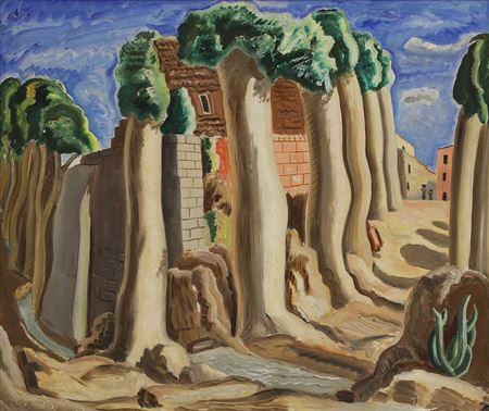 The outskirts of Collioure (Les Alentours du village), 1926