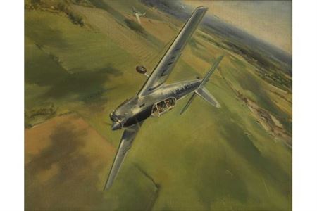 De Havilland Chipmunk in flight