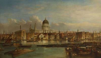 A view of St Paul’s from the South Bank of the Thames