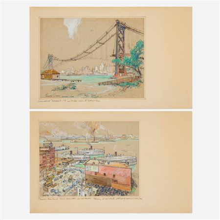 Detroit Scene (two works)