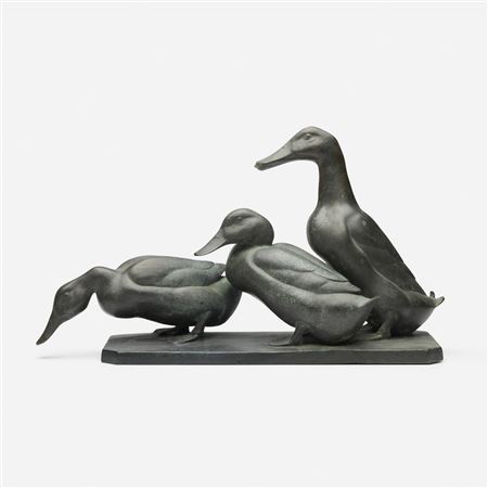 Fountain prototype (Three ducks) by Fritz Diller - Auction record, sale price, and art valuation. Compare with similar artists and explore comparable artworks.