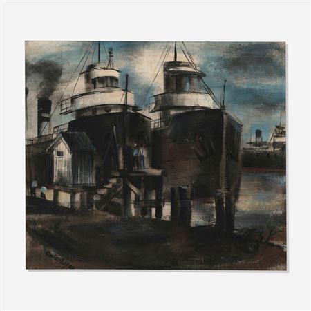Ships at Dock