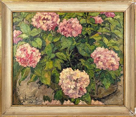 Sample artwork by Paul Nietsche (1885 - 1950), known for land-and townscape paintings - View similar artists and auction records