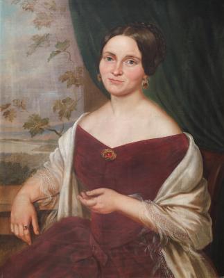 Portrait of unknown woman