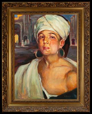 Orientalist woman by Ramon Carazo - Auction record, sale price, and art valuation. Compare with similar artists and explore comparable artworks.