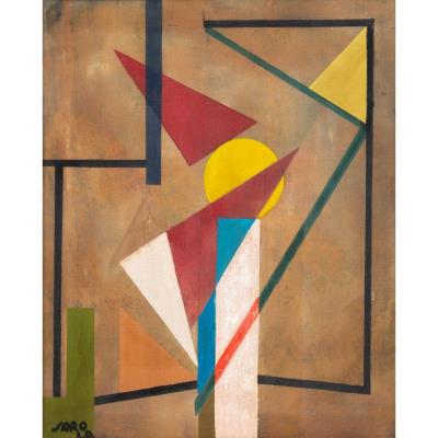 Sample artwork by Saro Mirabella (1914 - 1972), known for painting - View similar artists and auction records