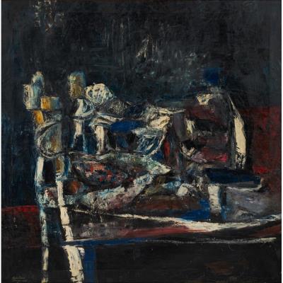 Figures and Fish by Toto Bonanno - Auction record, sale price, and art valuation. Compare with similar artists and explore comparable artworks.