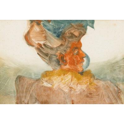 Figure in profile