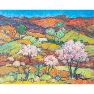 Flowering peaches by Gianbecchina - Auction record, sale price, and art valuation. Compare with similar artists and explore comparable artworks.