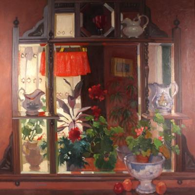 The Dining Room Mirror by Anne Donald - Auction record, sale price, and art valuation. Compare with similar artists and explore comparable artworks.