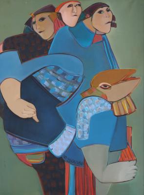 Untitled, 80's by Armanda Passos - Auction record, sale price, and art valuation. Compare with similar artists and explore comparable artworks.