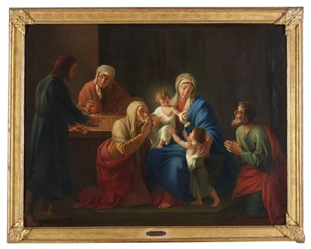 The Meeting of the Holy Families by Domingos Sequeira - Auction record, sale price, and art valuation. Compare with similar artists and explore comparable artworks.