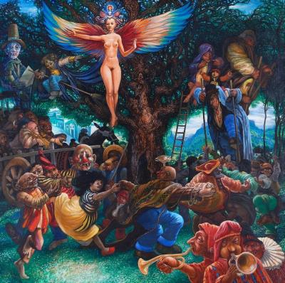 A Festa by Lima de Freitas - Auction record, sale price, and art valuation. Compare with similar artists and explore comparable artworks.