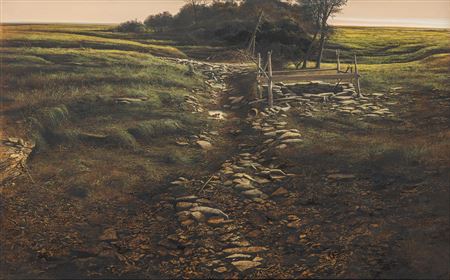 "Creek at Ambrose's" by Carl Rice Embrey - Auction record, sale price, and art valuation. Compare with similar artists and explore comparable artworks.