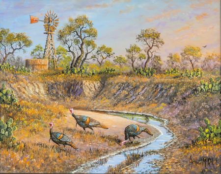 Turkeys by Arthur McCall - Auction record, sale price, and art valuation. Compare with similar artists and explore comparable artworks.