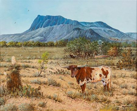 Sample artwork by Daniel Maldonado (1940 - 2022), known for painting - View similar artists and auction records