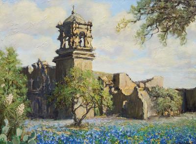 View of Mission San Jose by Eric Harrison - Auction record, sale price, and art valuation. Compare with similar artists and explore comparable artworks.