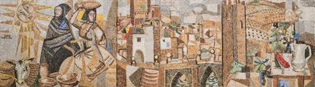 Sample artwork by Javier Clavo (1918 - 1994), known for painting - View similar artists and auction records