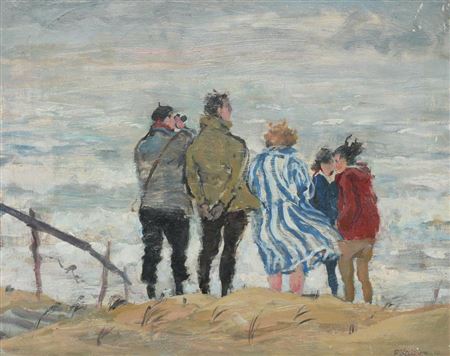 Sample artwork by Frida Holleman (1908 - 1999), known for painting - View similar artists and auction records