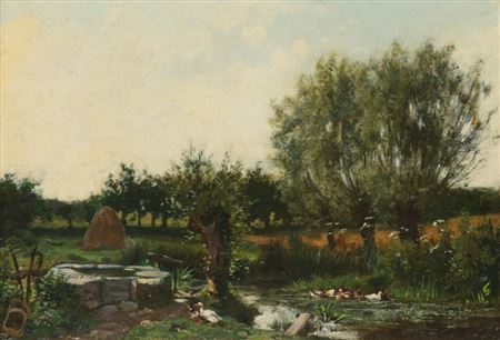 Ducks in a ditch