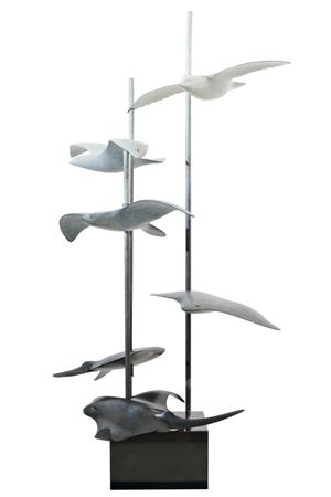 Sting rays and seaguls